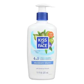 0901105 Kiss My Face Moisture Shave Fragrance Free 11 Oz