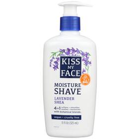 Kiss My Face 55784 Moisture Shave Lavender Shea 11 Oz