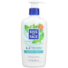 Kiss My Face 55788 Moisture Shave Cool Mint 11 Oz