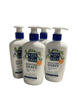 Kiss My Face 587931 4 Moisture Shave Fragrance Free In 1 With Botanical Blends 11 Oz