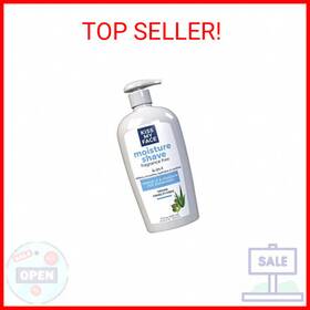 Kiss My Face Ce-074 Moisture Shave Fragrance Free 4-in-1 Pump 11 Fl Oz Pack Of 2