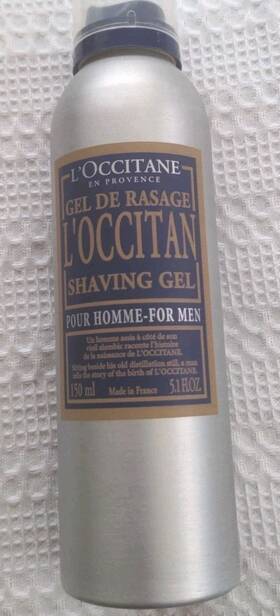 L Occitane 253581057803 Lftoccitan Shaving Gel Pour Homme 150ml 5.1 Fl Oz New