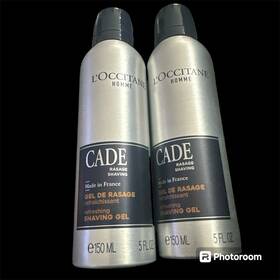 L Occitane 253581679920 Cade 2 Bottles Refreshing Shaving Gel 5 Oz New 150 Ml Free Shipping Shave Cream