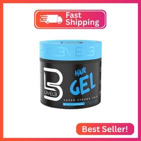 L3 100502 - Hair Gel Super Strong Hold Flake Free Long Lasting Shine For Men An