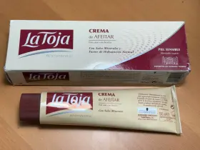 La Toja 410276225601 Shaving Creme Sensitive 150ml Tube Discontinued Unopened Shave Soap
