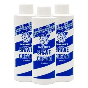 Lather King 804482375867 Campell Soap Concentrate Liquid Shave Cream 8 Ounce 0.33 Pack Of 3