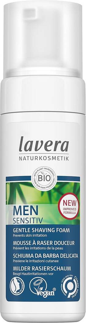Lavera 112646 Organic Men Sensitiv Gentle Shaving Foam 5.07 Fl Oz