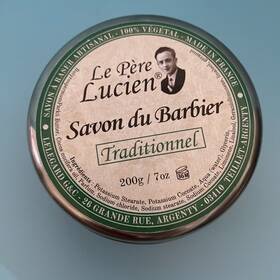 Le P Re Lucien B-200-tr Traditionnel 7.1oz Shaving Soap With 10 Ethereal Oils France