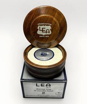 Lea 410737003403 Shaving Soap And Wood Bowl - New Package Opened