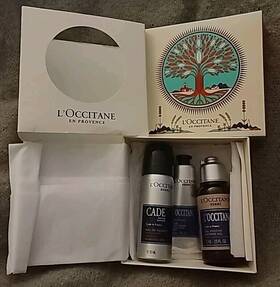Loccitane 253582036555 Lftoccitane Homme - Set Of 3 Travel After Shave Balm Shaving Gel And Shower
