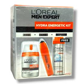 Lor Al 061376206820 Lftoreal Men Expert Hydra Energetic Kit Travel Size Shave Foam 3 Pieces