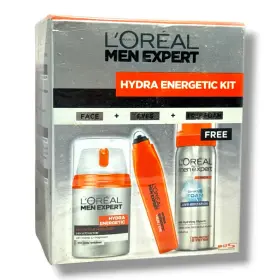 Lor Al 061376206820 Lftoreal Men Expert Hydra Energetic Kit Travel Size Shave Foam 3 Pieces
