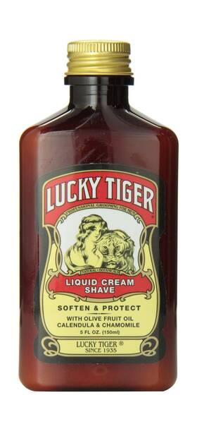 Lucky Tiger 885508528351 Liquid Cream Shave 5 Oz