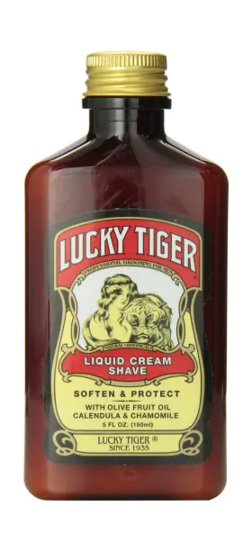 Lucky Tiger 885508528351 Liquid Cream Shave 5 Oz