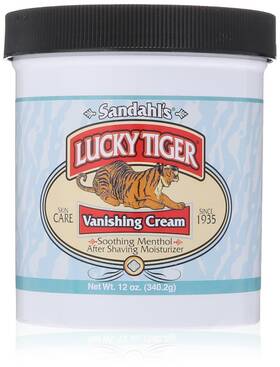 Lucky Tiger Lu-16481 Menthol After Shave Moisturizer Vanishing Cream 12 Ounces