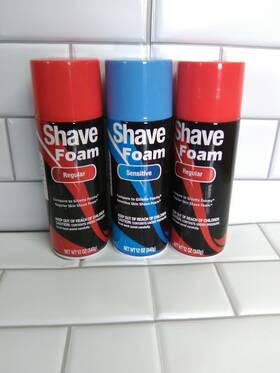 Luxury Men 868275965475 Shave Foam -regular And Sensitive 12oz X3
