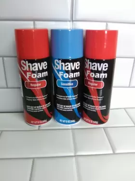Luxury Men 868275965475 Shave Foam -regular And Sensitive 12oz X3