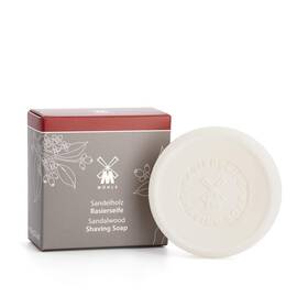 M Hle 445019770743 Shave Care Sandalwood Shaving Soap Anti-inflammatory Plant-based With A