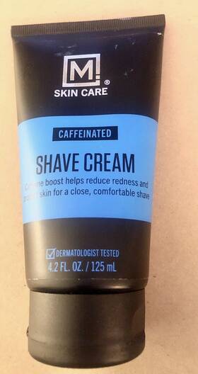 M Skin Care 838623303600 M.skin Caffeinated Shave Cream Cruelty Free No Parabens Or Sulphates 4.2 Oz