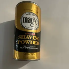 103842 Magic Fragrant Shaving Powder Depilatory 4.5 Oz Helps Stop Razor Bumps