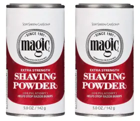 Magic 445006321361 Shaving Powder Red 5 Ounce Extra-strength 145ml 2 Pack