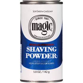 Magic Ppax1288290 Shaving Powder Blue Regular Strength 5 Oz Pack Of