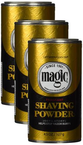 Magic Shave B0d14xwzzf Softsheen-carson Shaving Powder For Men Razorless Fragranced 4.5 Oz