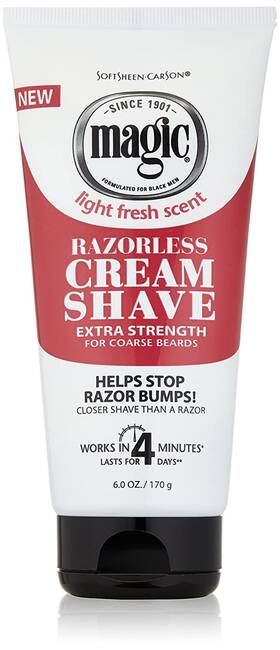 Magic Shave I0001340 Softsheen-carson Razorless Shaving Cream Hair Removal For Body