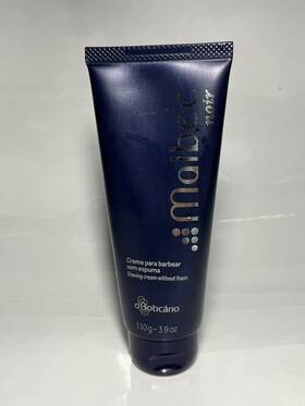 Malbec Noir 891033238583 Shaving Cream Without Foam 3.9 Oz Creme Para Barber Oboticano Brazil