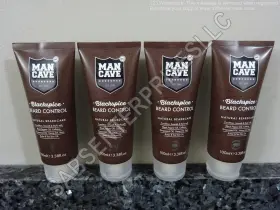 Man Cave Inc 857817006158 4 Mancave Blackspice Beard Control Natural Beardcare 3.38 Fl Oz