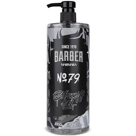 Marmara No79 Barber No 79 Transparent Mens Shaving Gel 1000ml Grey Clear Shave