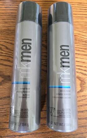 Mary Kay 010336 Lot Of 2 Mk Men Shave Foam 6.5 Oz Each - New