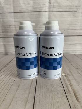 Mckesson 16-scf11 Shaving Cream 11oz Aerosol Can 2 Count Wow Fast Shipping