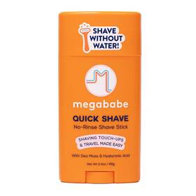 Megababe 850023694638 Quick Shave No-rinse Stick Shaving Touch-ups And Travel Made-easy Wit