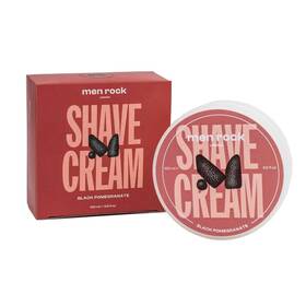 Men Rock 060796560183 Black Pomegranate Shave Cream For A Classy Wet Shaving Experience Deeply Hyd