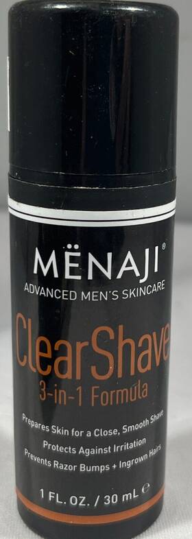 Menaji 859401002331 Clearshave 3-in-1 Formula 1 Oz