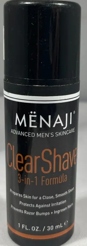 Menaji 859401002331 Clearshave 3-in-1 Formula 1 Oz