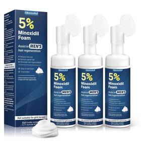 Minoxidil B0gmfvc14q 5% Foam For Men - Hair Growth Thinning Receding Hairline
