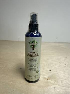 Mountain Top 84036 Shoe Odor Buster Spray Lemongrass Eucalyptus 8 Fl Oz