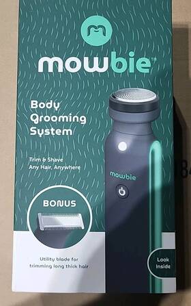 Mowbie 843445031006 Body Grooming System Male Groomers Waterproof Green Led