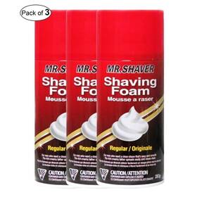 Mr. Shaver 880009268751 Mr. Shaving Foam- Regular 283g Pack Of 3