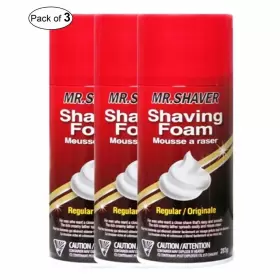 Mr. Shaver 880009268751 Shaving Foam- Regular 283g Pack Of 3