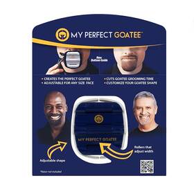My Perfect Goatee 1001 Shaving Template - Create A Perfectly 1 Count Pack Of