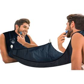 My Perfect Goatee Mpgbb100 - Beard Shavings Catcher And Cape One Size Black