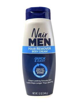 Nair 00304 Men Body Cream Hair Remover - 12 Oz