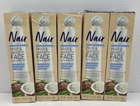 Nair 022600999966 5 Pack Prep And Smooth Facial Hair Removal Cream 1.76 Oz Read Description