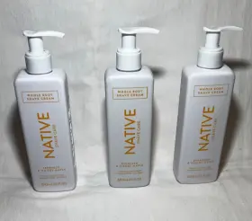 Native 047400707474 Whole Body Shave Cream Espresso And Woody Maple Care 7.6 Fl Oz Qty Of 3 Native 047400707474 Whole Body Shave Cream Espresso And Woody Maple Care 7.6 Fl Oz Qty Of 3