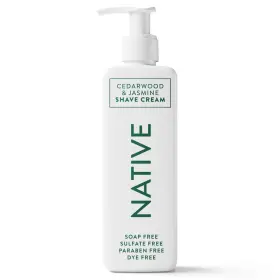 Natsc-762-cj Native Shave Cream For Face And Body Cedarwood Jasmine 7.6 Fl Oz