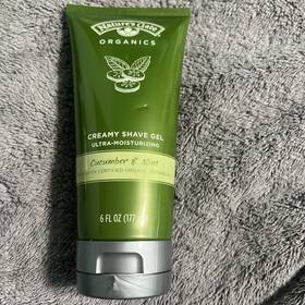 Nature S Gate Organics 078347750629 Creamy Shave Gel Cucumber And Mint Ultra Moisturizing 6oz