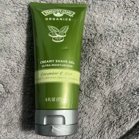 Nature S Gate Organics 078347750629 Creamy Shave Gel Cucumber And Mint Ultra Moisturizing 6oz